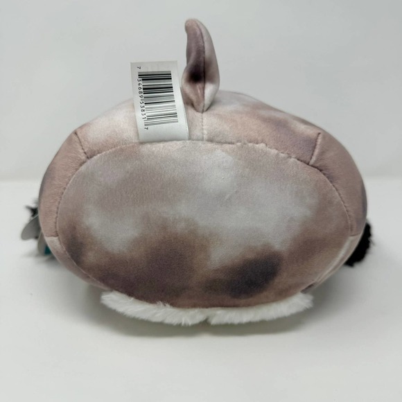 Original Squishmallows Zerdan Dog Fuzzy Ears 8" Plush Marbled Brown Gray Winking - Picture 12 of 16